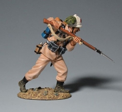 PGIT6005A Italian Bersaglieri Stabbing Down (Khaki) 